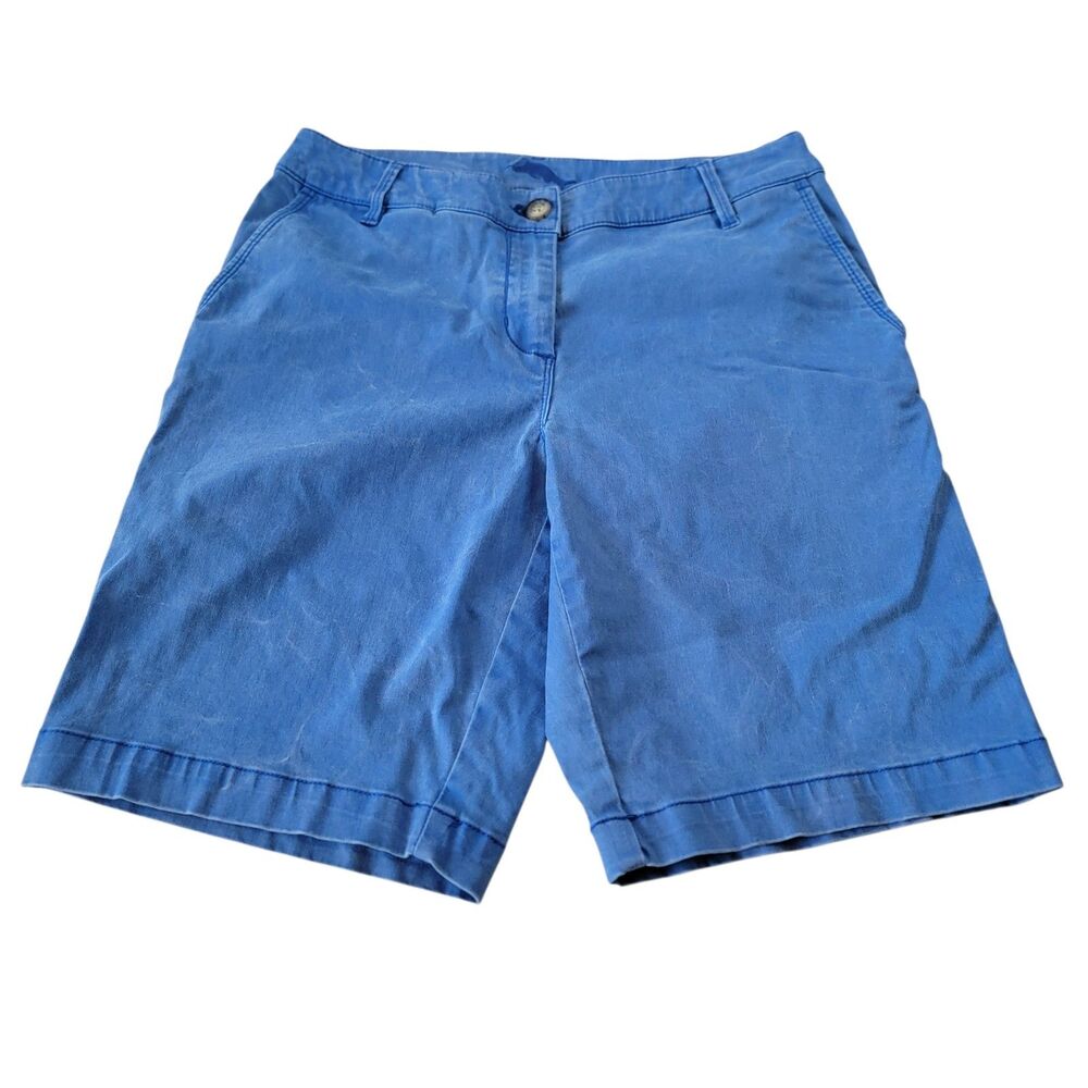 Tommy Bahama Women Boracay Bermuda Shorts, Sky Blue Size 4